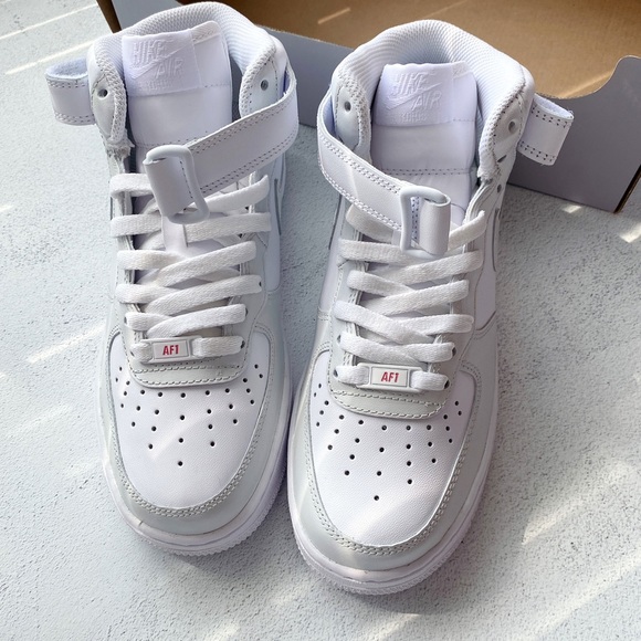 Nike air force 1 mid custom gray - Picture 2 of 3
